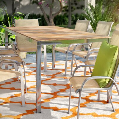 Dining Six Person Patio Dining Tables You'll Love in 2020 | Wayfair